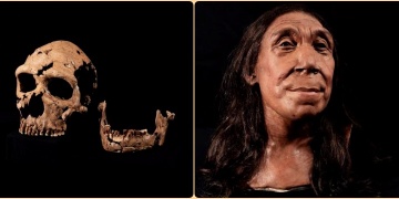 Irakta bulunan 75 Bin Yıllık Neandertal Kadının yüzünün muhtemelen böyleydi