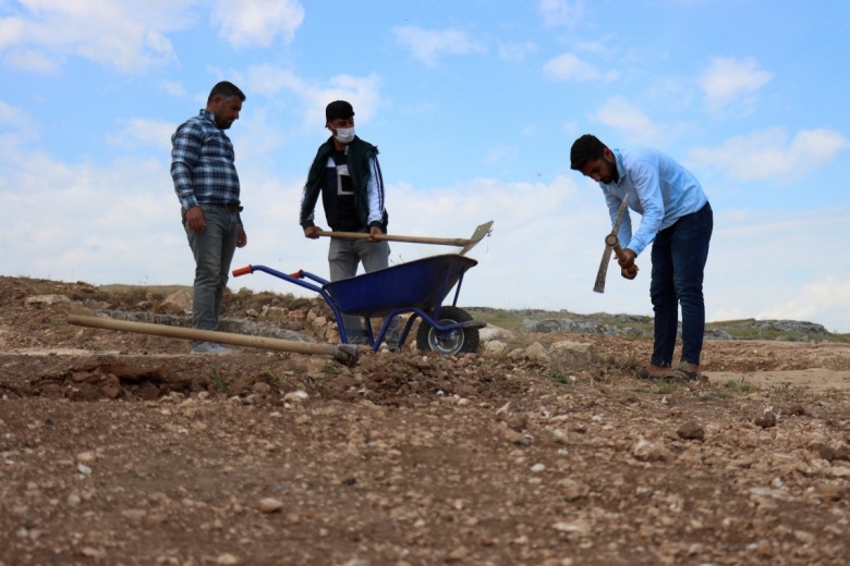 Tharsa Antik Kenti'nde 2024 arkeoloji kazısı öncesi temizleme çalışmaları yapıldı