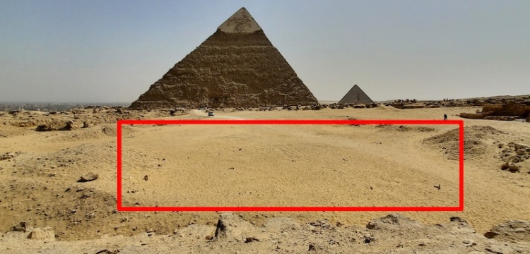 Piramitlerin Yakınında L Şeklinde Gizemli Bir Yapı Bulundu