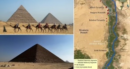 Nil nehrinin kayıp kolu 31 Mısır piramidinin nasıl inşa edildiğini açıklayabilir
