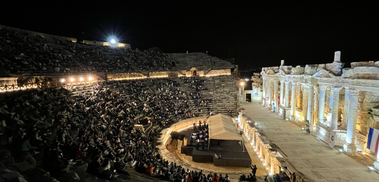 Hierapolis Antik Kenti'nde Hollanda Kraliyet Concertgebouw Orkestrası konser verdi