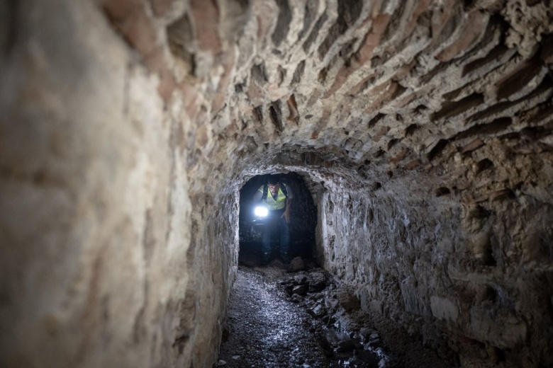 Rumeli Hisarı'nın altında 125 metre uzunluğunda gizli tünel bulundu