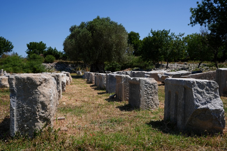 Teos Antik Kenti'nden manzaralar