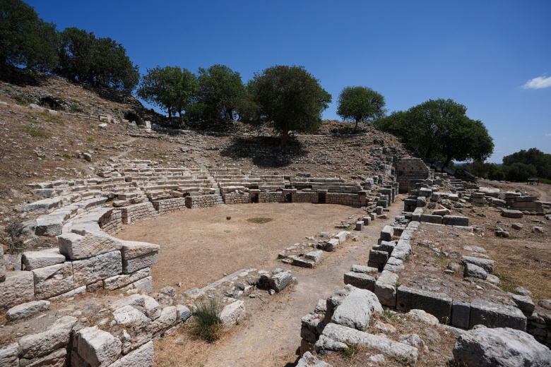 Teos Antik Kenti'nden manzaralar