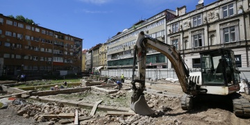 Saraybosnadaki Osmanlı yadigarı Kalın Hacı Ali Camisi alanında arkeoloji kazısı yapılıyor