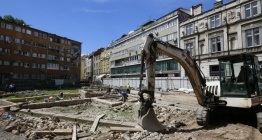Saraybosnadaki Osmanlı yadigarı Kalın Hacı Ali Camisi alanında arkeoloji kazısı yapılıyor