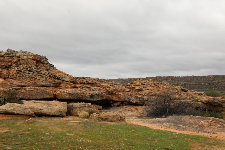 Güney Afrika Cumhuriyeti'nin Cederberg Dağı'ndaki binlerce yıllık mağara resimleri,