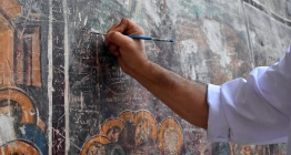 Sümela Manastırının freskleri restorasyona alındı