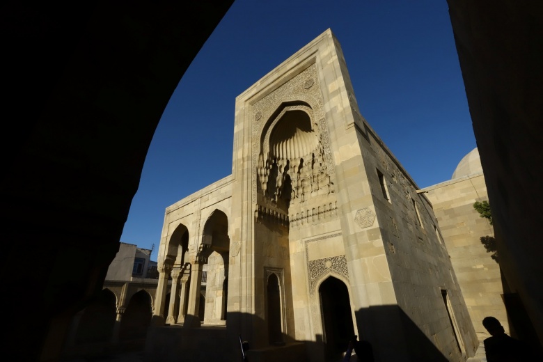 Azerbaycan mimarisinin incilerinden  Şirvanşahlar Sarayı,