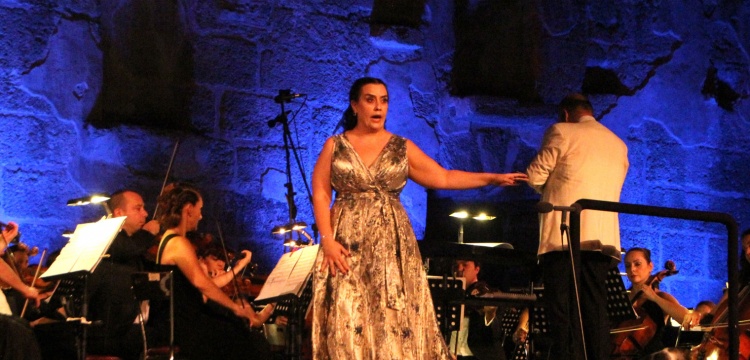 Aspendos'ta Opera Gala Gecesi konseri seyirciyle buluştu