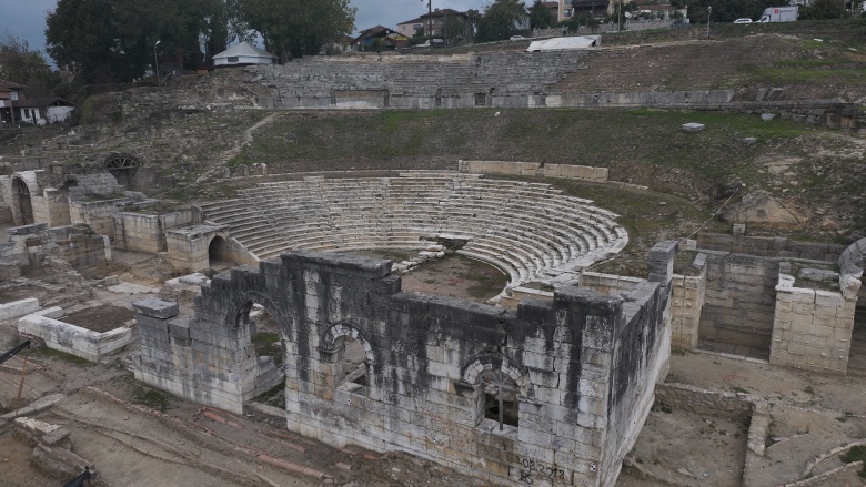 Düzce'deki Prusias Ad Hypium Antik Kenti ziyaretçileri mest ediyor