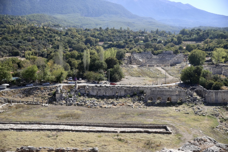 Tios Antik Kenti'nden manzaralar