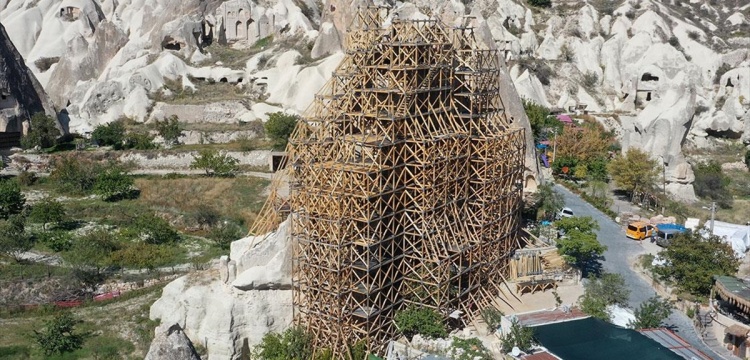 Kapadokya Alan Başkanlığı Peribacalarını restorasyona aldı!