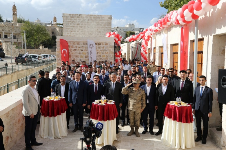 Dargeçit'te, Sokak Sağlıklaştırma Projesi tamamlandı, Süryani Çarşısı  restore edildi