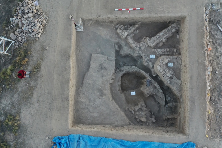 Puruşhanda'nın arandığı Üçhöyük arkeoloji kazıda silo ile iki mühür baskısı bulundu