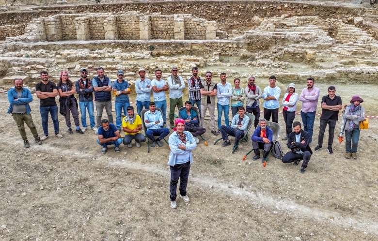 Malatyalı ev kadını aradığı mutluluğu Diyarbakır'daki arkeoloji sahasında buldu