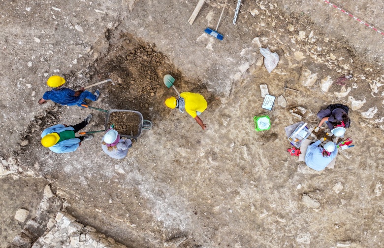 Malatyalı ev kadını aradığı mutluluğu Diyarbakır'daki arkeoloji sahasında buldu