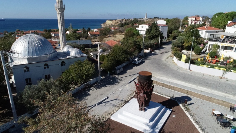 Çanakkale Savaşı hurdaları Kanlı Bomba Anıtı'na dönüştü