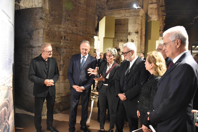 Roma'daki Kolezyum'da Göbeklitepe sergisi açıldı