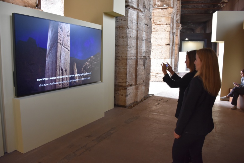 Roma'daki Kolezyum'da Göbeklitepe sergisi açıldı