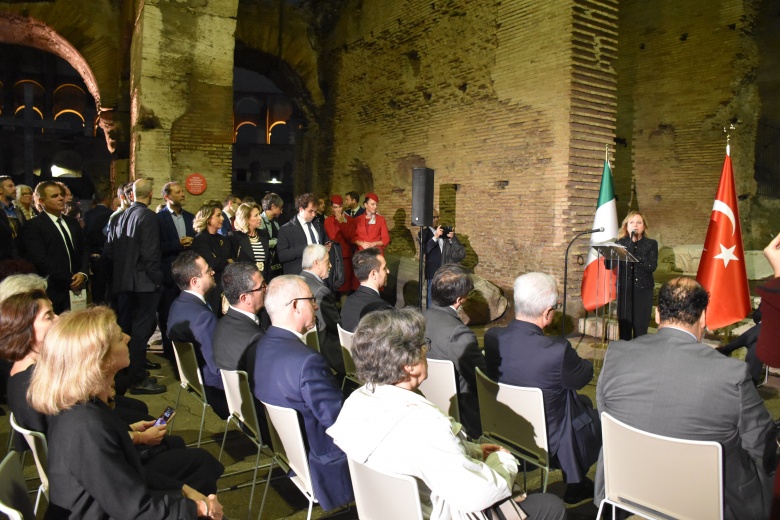 Roma'daki Kolezyum'da Göbeklitepe sergisi açıldı