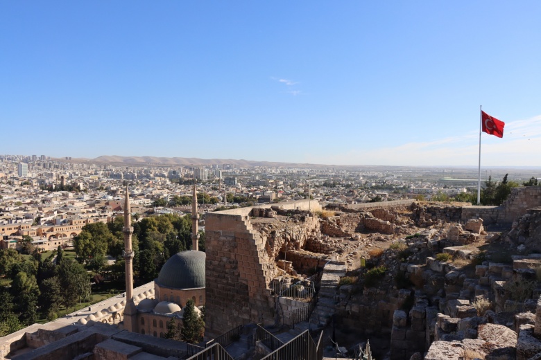 Urfa Kalesi'ndeki arkeoloji kazıları ve restorasyon çalışmalarından güncel görüntüler