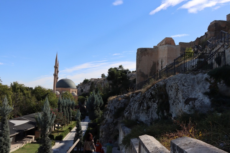 Urfa Kalesi'ndeki arkeoloji kazıları ve restorasyon çalışmalarından güncel görüntüler