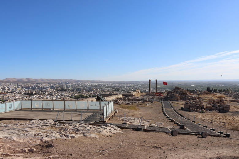 Urfa Kalesi'ndeki arkeoloji kazıları ve restorasyon çalışmalarından güncel görüntüler