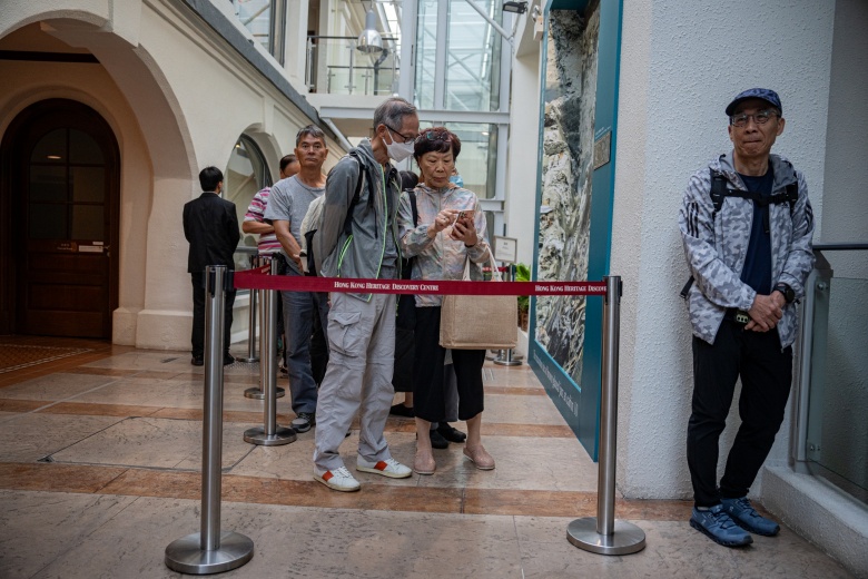 Hong Kong'un ilk dinozor fosili, Hong Kong'lulardan büyük ilgi görüyor