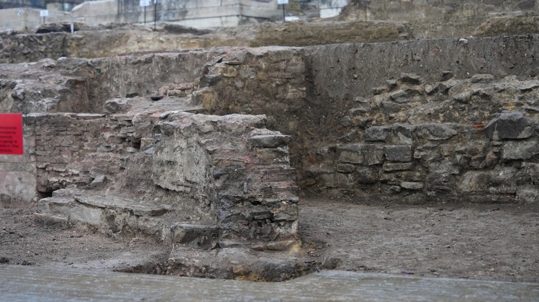 Düzce'deki antik kentte kilise kalıntısı ve künklerden oluşan altyapı sistemi bulundu