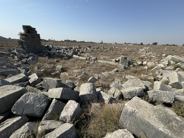 Anavarza Antik Kentin'deki Havariler Kilisesi'nde arkeoloji kazıları sürüyor