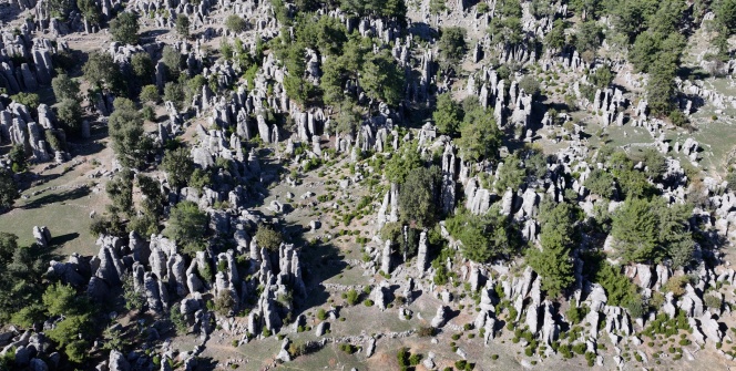 Manavgatın Adam Kayaları alternatif turizmin yükselen yıldızı oldu