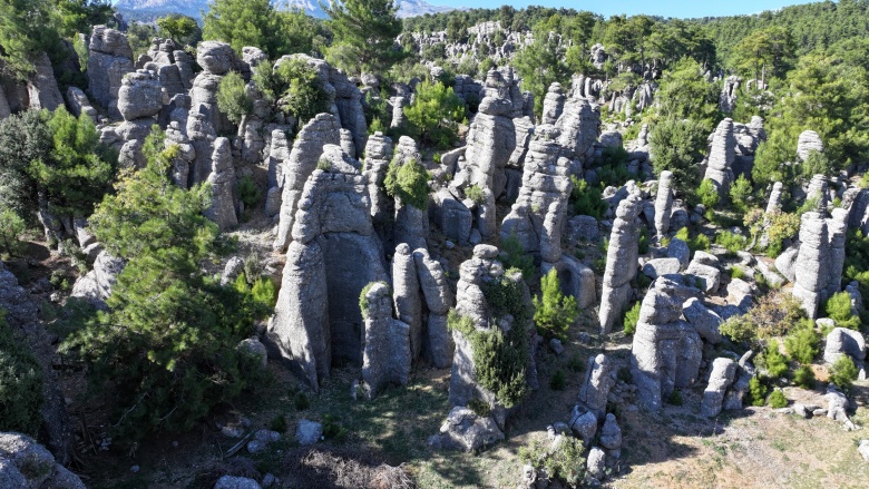 Manavgat'ın Adam Kayalar'ı alternatif turizmin yükselen yıldızı oldu