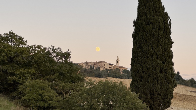 Gladyatör filminden sonra adı Gladyatör Yolu'na dönüşen Pienza köyü