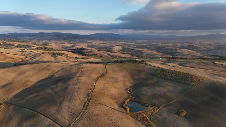 Gladyatör filminden sonra adı Gladyatör Yolu'na dönüşen Pienza köyü