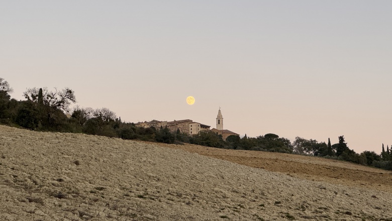 Gladyatör filminden sonra adı Gladyatör Yolu'na dönüşen Pienza köyü