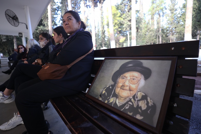 Sümerolog Muazzez İlmiye Çığ'ın cenaze töreninden fotoğraflar