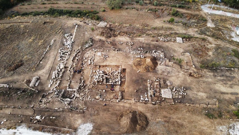 Muğla'nın Kavaklıdere ilçesindeki Hyllarima Antik Kenti'nde arkeoloji kazıları sürüyor