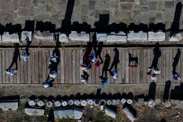 Bergama'daki Antik Asklepion günümüzde sağlık  misyonunu farklı şekilde sürdürüyor