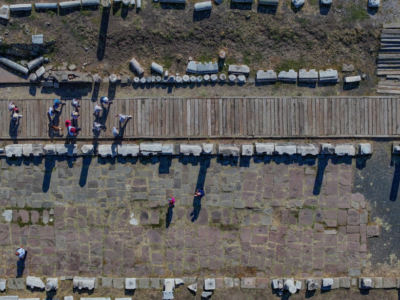 Bergama'daki Antik Asklepion günümüzde sağlık  misyonunu farklı şekilde sürdürüyor