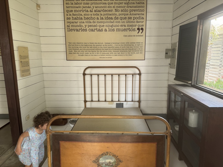 Gabriel Garcia Marquez'in doğduğu ev ve Yüzyıllık Yalnızlık Kasabası