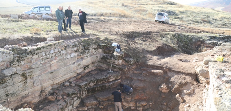 Melikşah Hamamı arkeoloji kazısının birinci etabı tamamlandı