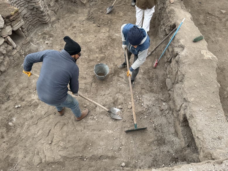 Afyon'daki Amorium Antik Kenti'nde Türk hamamı kalıntısı bulundu