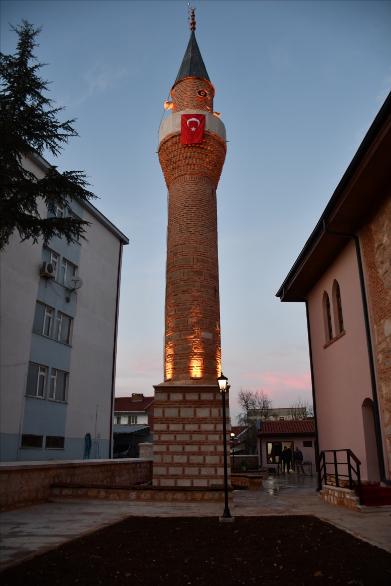 Restore edilen Bilecik tarihi Kara Mustafa Paşa Camisi, yeniden ibadete açıldı