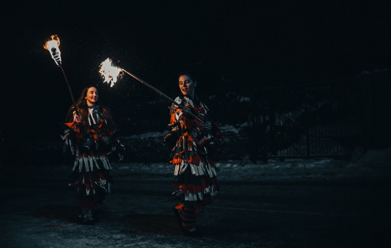 Kukeri Festivali'nde kötü ruhları kovdular