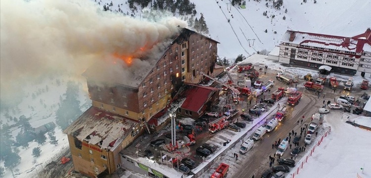 Kartalkaya'da otel yangınında 36'sı çocik 78 kişi öldü