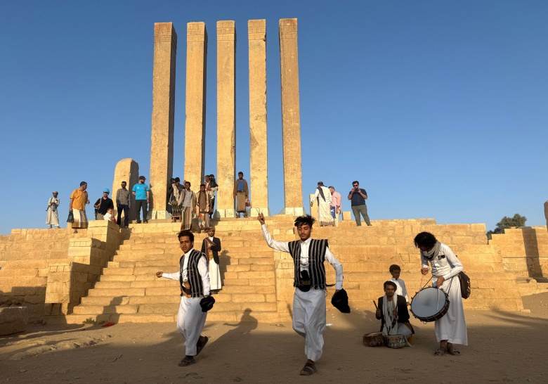 Yemen'in simgesi Belkıs Tahtı,