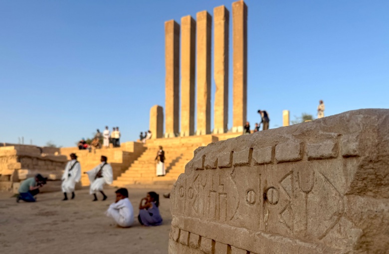 Yemen'in simgesi Belkıs Tahtı,