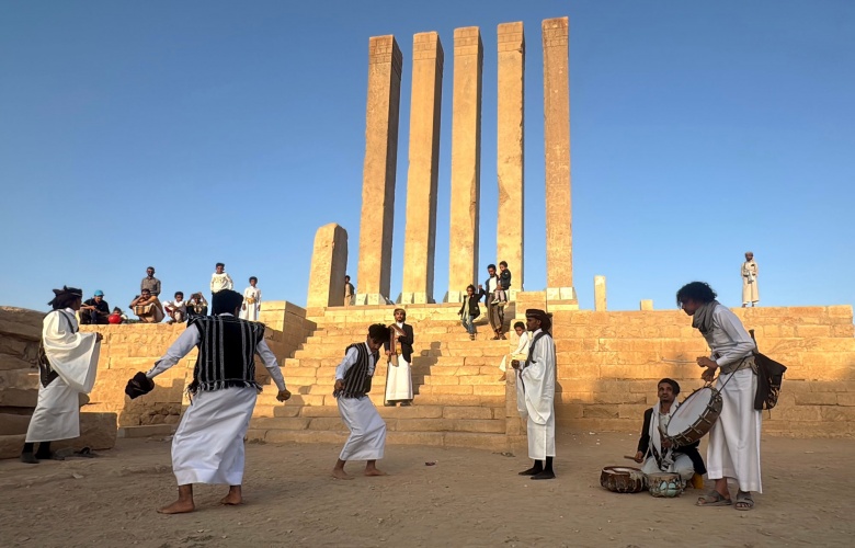Yemen'in simgesi Belkıs Tahtı,