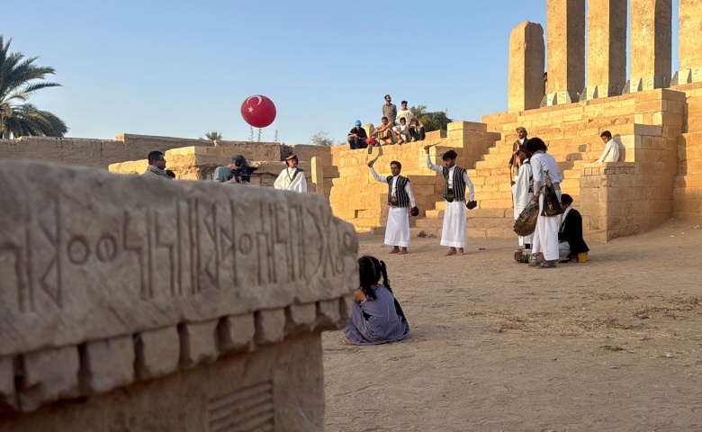 Yemen'in simgesi Belkıs Tahtı,